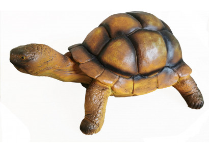 Żółw Zoo Ogród Figurka Zwierzę Ręcznie Malowana Rzeźba Dekoracja Statua Dekoracja